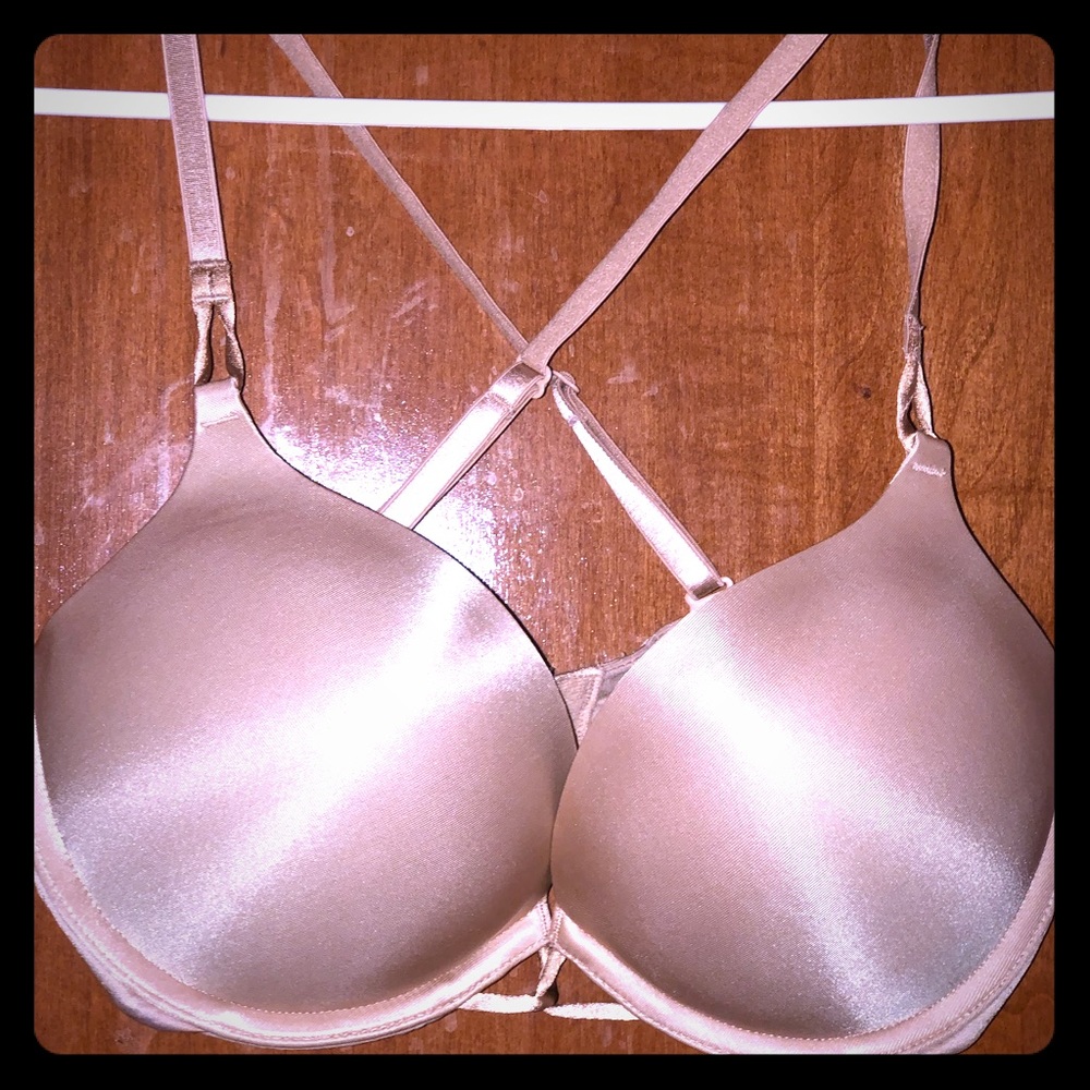 VS Miraculous Push Up Bras | Nude & Pink | 34C